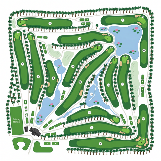 Scale Model River Tees Model Where to Golf in Cambodia | Golf courses | KonGolf